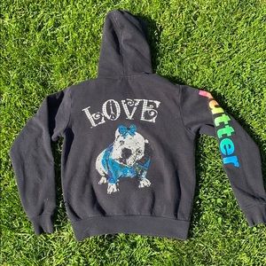 Butter zip up sweatshirt